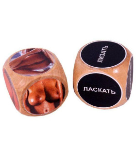 Кубики для секс-игры женские части тела - No Taboo