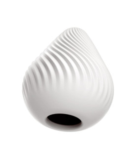 Мастурбатор нереалистичный Zero Tolerance белый, 6.6 х 5.3 см - No Taboo