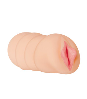 Мастурбатор-вагіна Evolved Zero Tolerance бежевий, 13.3 х 6.4 см - No Taboo