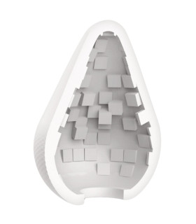 Мастурбатор нереалистичный Zero Tolerance белый, 6.6 х 5.3 см - No Taboo