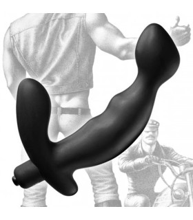 Массажер простаты Tom of Finland черный, 15.2 х 3 см - No Taboo