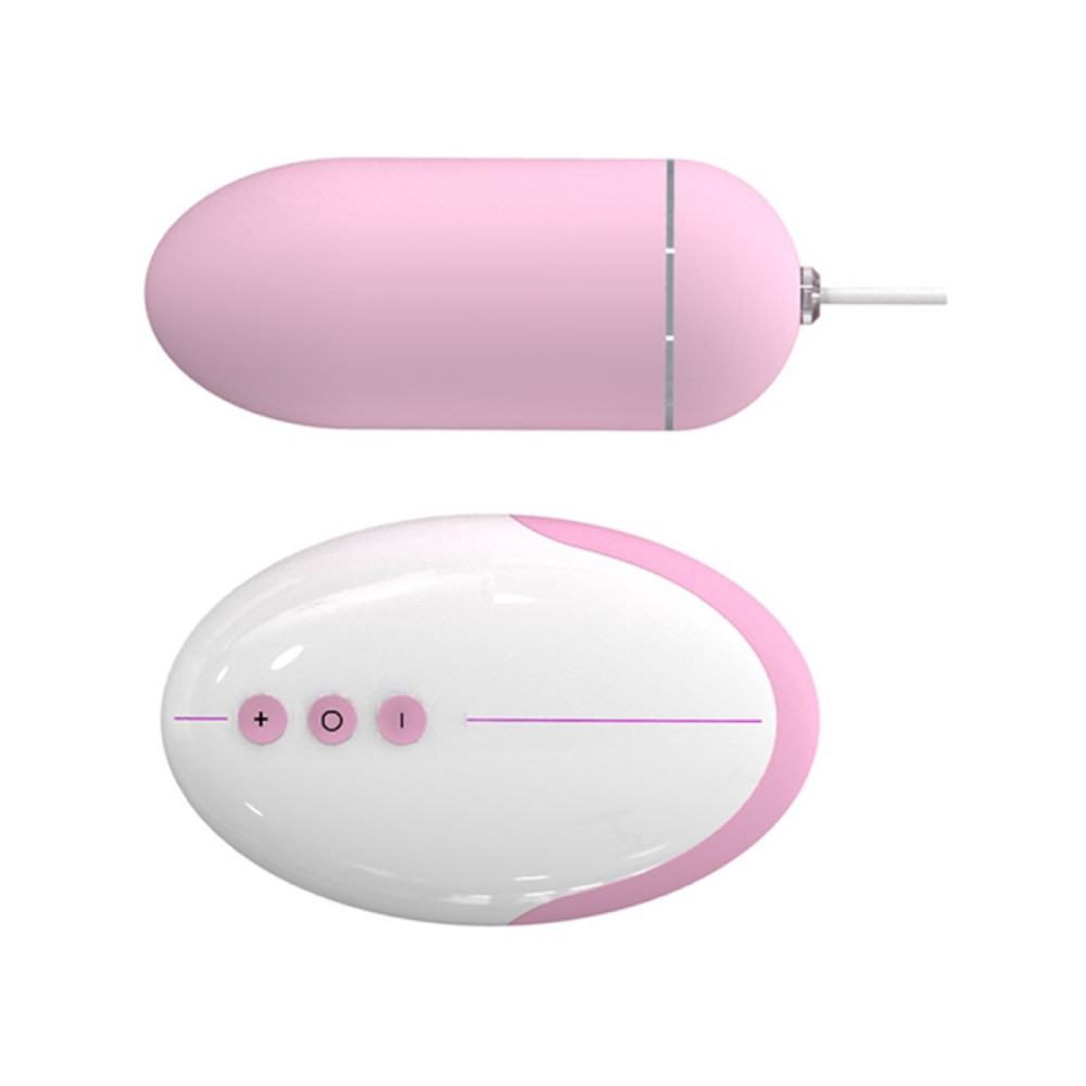 Віброяйце Odeco з дротовим пультом, рожеве, 8 х 3.5 см (46063), zoom