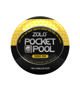 Мастурбатор нереалистичный ZOLO желтый, 6 см - No Taboo