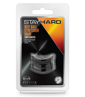 Насадка для мошонки Blush Stay Hard чорна, 3.8 х 2.5 см - No Taboo