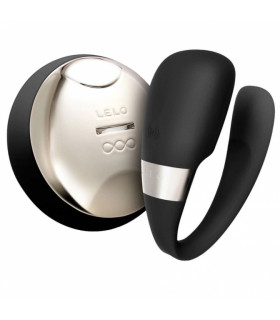 Вибратор для пар Lelo Tiani 3 с дистанционным пультом, черный, 7.8 х 3 см - No Taboo