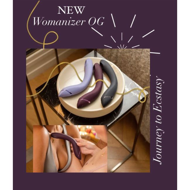 Революційна новинка для стимуляції точки G Womanizer OG у мережі магазинів No Taboo!