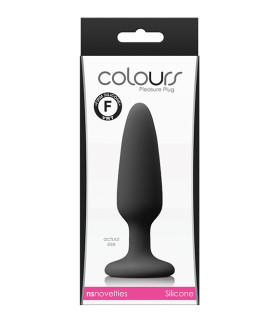 Анальная пробка NS Novelties черная, 11.5 х 2.9 см - No Taboo