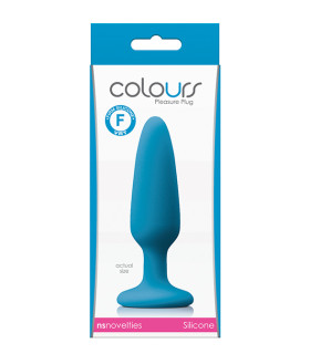 Анальная пробка NS Novelties голубая, 11.5 х 2.9 см - No Taboo