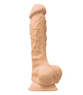 Фаллоимитатор реалистичный на присоске NS Novelties бежевый, 22.7 х 4.8 см - No Taboo