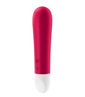 Виброкуля Satisfyer Ultra Power Bullet 1 красная, 10.6 х 2.4 см - No Taboo