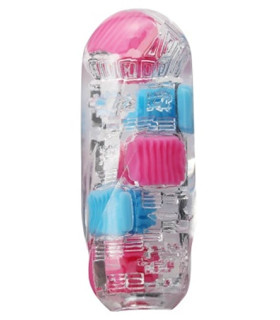 Мастурбатор нереалистичный TENGA Bobble Crazy Cubes разноцветный, 16.5 х 4.5 см - No Taboo