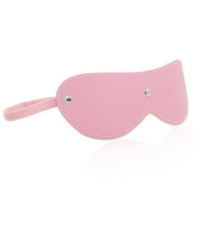 Маска с закрытыми глазами Fetish Blindfold розовая - No Taboo