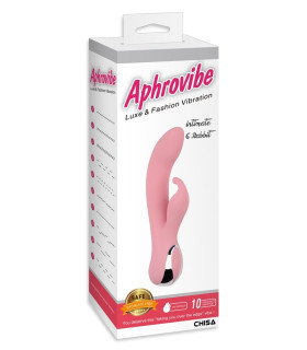 Вібратор-кролик Chisa Intimate рожевий, 18 х 3 см - No Taboo