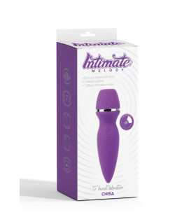 Вибратор для клитора с вакуумной стимуляции Chisa фиолетовый, 13.8 х 4.1 см - No Taboo