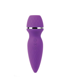 Вибратор для клитора с вакуумной стимуляции Chisa фиолетовый, 13.8 х 4.1 см - No Taboo