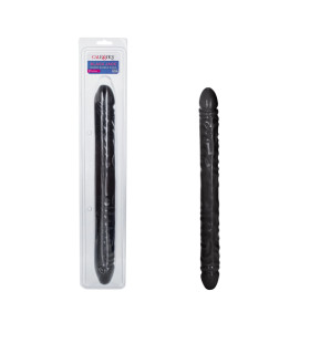 Фалоімітатор подвійний реалістичний California Exotic Novelties чорний, 46 х 4 см - No Taboo