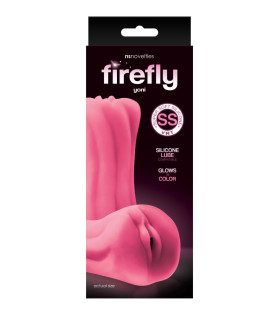 Мастурбатор-вагіна реалістичний NS Novelties світиться в темряві, рожевий, 13.7 х 6.2 см - No Taboo