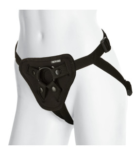 Трусики для страпону універсальні Doc Johnson чорні, O/S - No Taboo