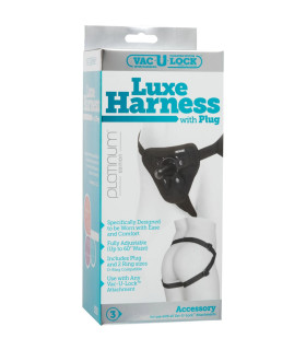 Трусики для страпону універсальні Doc Johnson чорні, O/S - No Taboo