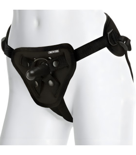 Трусики для страпону універсальні Doc Johnson з ущільненою спинкою, чорні, O/S - No Taboo