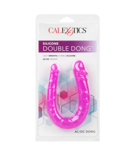 Фалоімітатор подвійний реалістичний California Exotic Novelties рожевий, 30.5 х 3.2 см - No Taboo