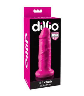 Фалоімітатор реалістичний на присосці Chub рожевий, 17.8 х 4.4 см - No Taboo