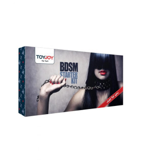 Набор БДСМ для начинающих TOY JOY из 7 предметов, черный - No Taboo