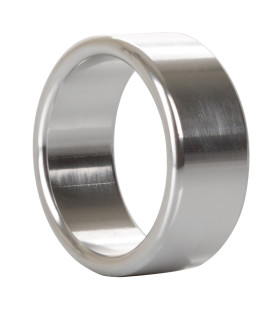 Эрекционное кольцо, M, California Exotic Novelties металлическое, серебристое - No Taboo