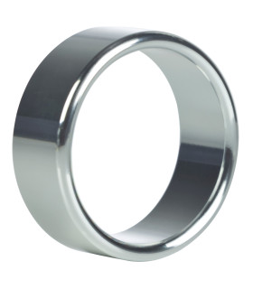 Ерекційне кільце, L, California Exotic Novelties металеве, сріблясте - No Taboo