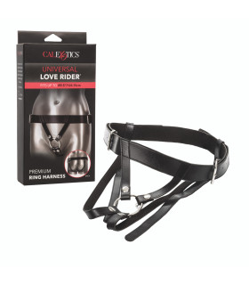 Трусики для страпона универсальные, с кольцевым креплением California Exotic Novelties черные - No Taboo