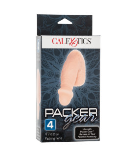 Фаллоимитатор реалистичный California Exotic Novelties с мошонкой, бежевый, 10.3 х 3.7 см - No Taboo