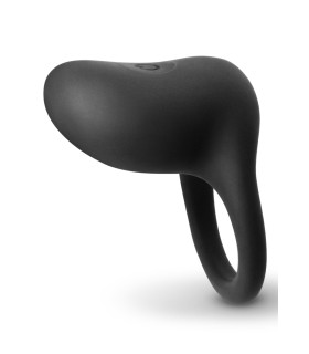 Ерекційне кільце з вібрацією NS Novelties, чорне, 4.5 см - No Taboo