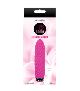 Вибропуля рельефная NS Novelties розовая, 10.8 х 3.1 см - No Taboo