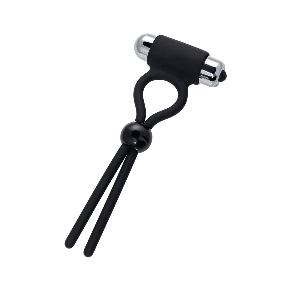 Эрекционная петля с вибрацией регулируемая, 14 см (204634), zoom