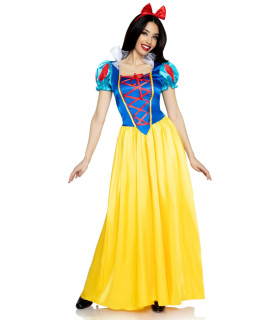 Костюм Белоснежки Leg Avenue Classic Snow White, M, 2 предмета, разноцветный - No Taboo