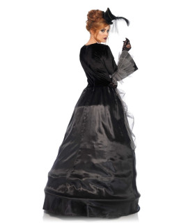 Костюм бальное платье Leg Avenue, L, Victorian Ball Gown, черное - No Taboo