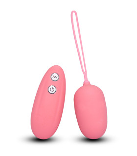 Виброяйцо с дистанционным пультом Ultra Seven розовое, 6 х 3 см - No Taboo