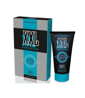 Крем для увеличения члена HOT XXL Enhancement, 50 мл, усиление эрекции - No Taboo