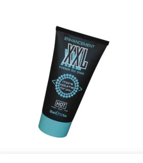 Крем для увеличения члена HOT XXL Enhancement, 50 мл, усиление эрекции - No Taboo