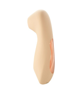 Вакуумный стимулятор клитора, силикон, желтый, 13.5 см х 4.2 см - No Taboo