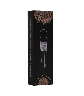 Вибратор-микрофон с рукоятью розовое золото, розовый, 20.2 х 4.2 см - No Taboo