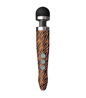 Массажер-микрофон Doxy Die Cast 3R Wand Vibrator Tiger, тигровый - No Taboo