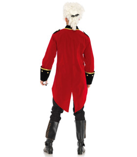 Мужской костюм капитана XL, Leg Avenue, 2 предмета, красный - No Taboo