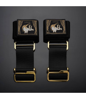 Фіксатори на двері UPKO Constraints Door Anchors Ankle Restraints для фіксації ніг, чорного кольору - No Taboo