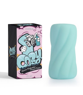 Мастурбатор нереалистичный Chisa COSY Stamina, голубой, 8 х 4 см - No Taboo