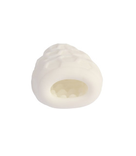 Мастурбатор нереалістичний Chisa COSY Phantom рельєфний, білий, 7.8 х 5.5 см - No Taboo