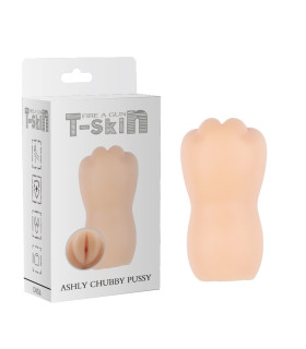 Мастурбатор-вагина реалистичный Chisa Ashly Chubby Pussy бежевый, 13.3 х 7 см - No Taboo