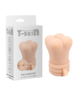 Мастурбатор-анус реалистичный Chisa Taco Booty бежевый, 10 х 5.5 см - No Taboo