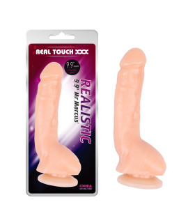 Фалоімітатор реалістичний на присосці Chisa бежевий, 23 х 4.5 см - No Taboo