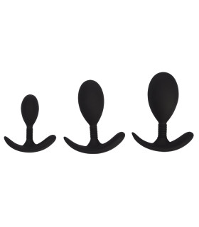 Набор анальных пробок Chisa Black Mont черный - No Taboo